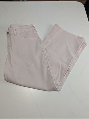 Hollister Low-Rise Baggy Jeans Pink Size 8S W29 Short Y2K Streetwear Skate Denim